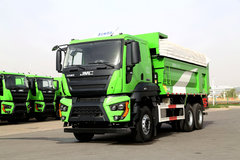 工程基建好帮手！ “绿巨人”江铃威龙6X4自卸车速评