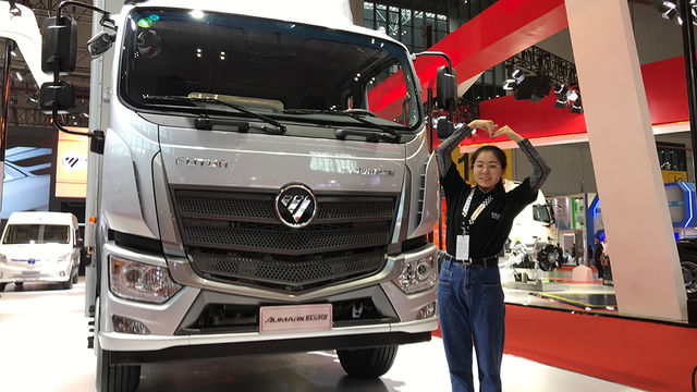 【上海车展】国六220马力＋法士特8挡箱 6米8市场再来狠角色