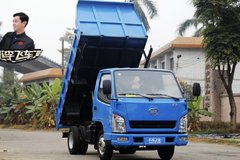 车高2米灵活穿行地下室，一汽红塔经典1系自卸车实拍