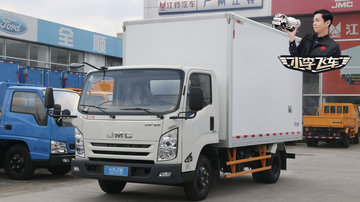 多款冷机可选 配备气刹 江铃凯运冷藏轻卡13.38万