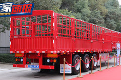 气囊桥 盘刹 自重仅5.8吨 中集华骏推出全新仓栅挂