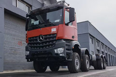 8×6驱动配橡胶减震 这台奔驰阿若克斯将打破你对卡车的理解