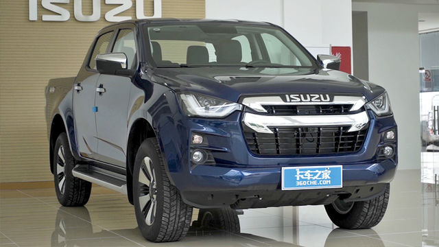 配163马力发动机与爱信6AT 江西五十铃D-MAX外观内饰全新升级！