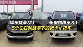 5个左右的微卡小货车推荐：福田祥菱M1、长安跨越王X1