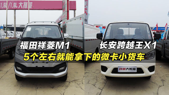 5个左右的微卡小货车推荐：福田祥菱M1、长安跨越王X1