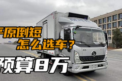 预算8万左右能选什么样的平板小货车，300多公里河南郑州短途配送！
