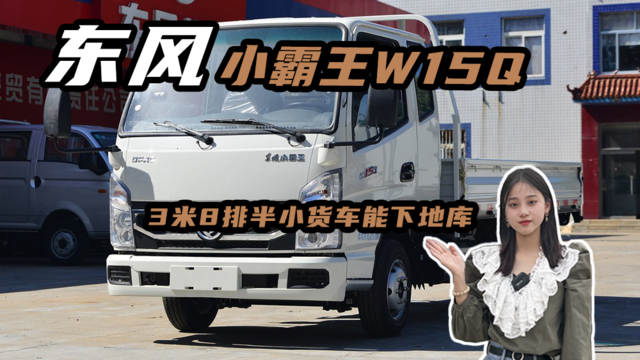 家用必备小货车！3米8排半东风小霸王W15Q详细介绍