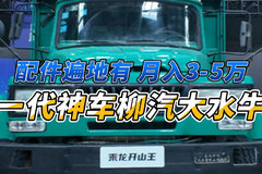 配件遍地有 月入3-5万 一代神车柳汽大水牛