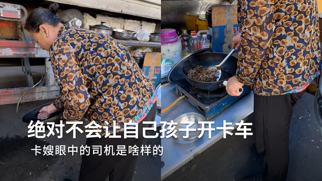 60多岁卡嫂陪老伴跑车  是这么评价卡车行业的