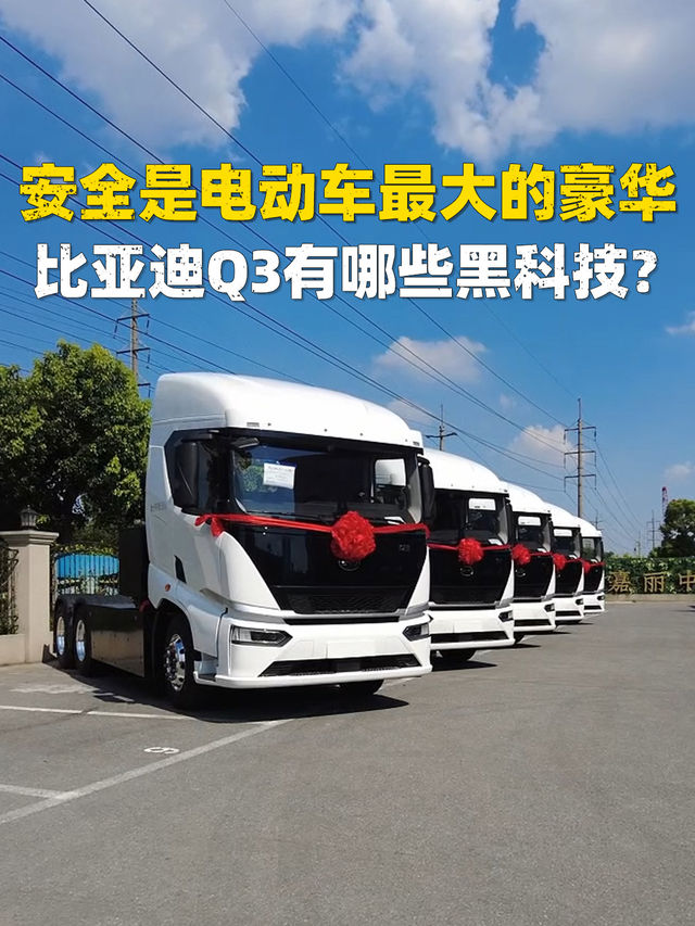 安全是电车最大的豪华？比亚迪Q3有哪些黑科技？