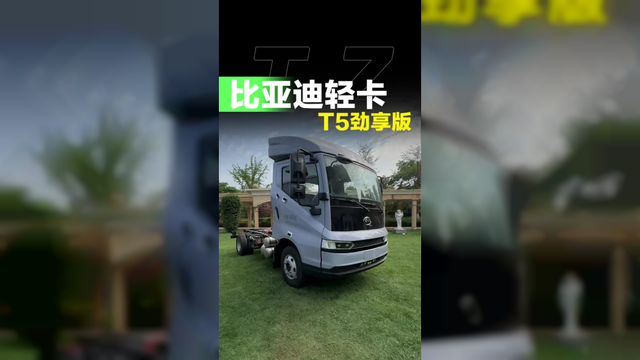 能拉重载的纯电轻卡，比亚迪轻卡T5劲享版比亚迪轻卡