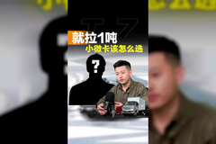 拉一吨小微卡该怎么选？爬坡有劲选啥汽油小货车！
