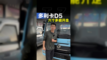 6个多能买啥小货车！东风多利卡D5任吾行！
