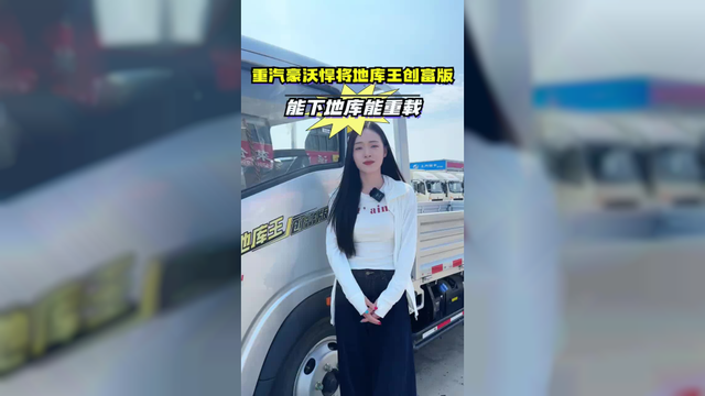 能下地库能拉重载，4米15大货箱，发动机耐用耐造，重汽豪沃悍将地库