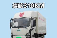 宁德电池配博士电机，江淮E路达新能源轻卡实际续航拉货表现怎么样
