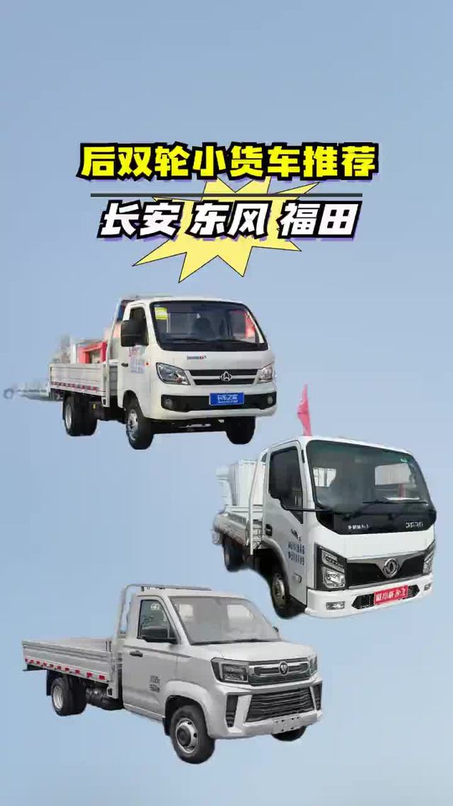 预算只有四个的双轮小货车