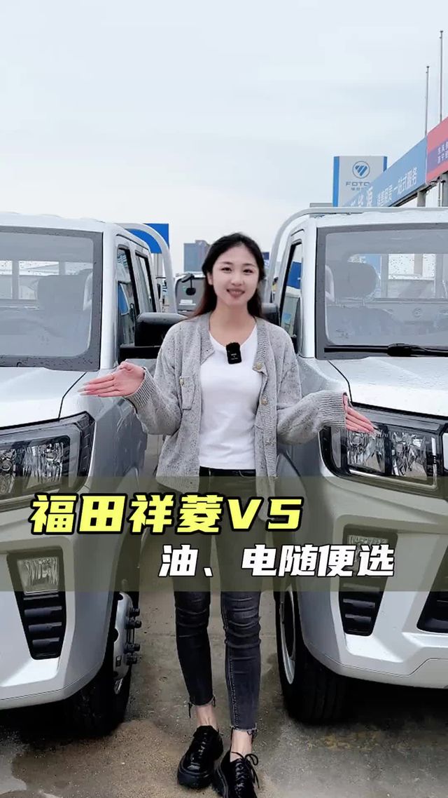 微卡价格小卡身材，您见过宽车架的小货车吗？福田祥菱V5实车测评！