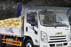 轻卡新宠！江铃凯威蓝鲸轻卡，4米1货箱超实用