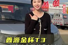 大货箱高承载，中控大屏还带助力，26款鑫源金杯T3配置讲解！