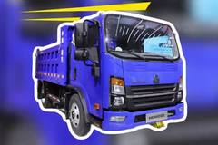 蓝牌重载自卸下地库，重汽豪沃猛士蓝牌自卸车新车上市一起看看吧