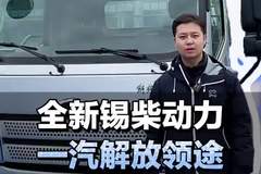 高端轻卡裸车不到8个，搭载锡柴2.2排量152马力发动机，一汽解放领途