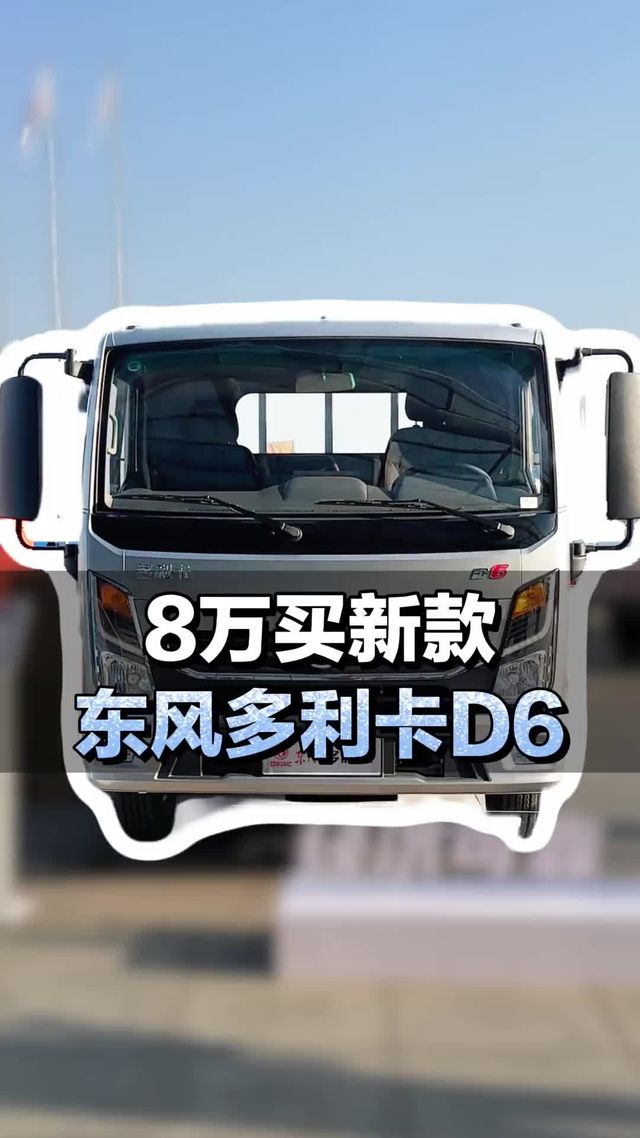 4米2蓝牌轻卡，省油耐用噪音小，东风多利卡D6