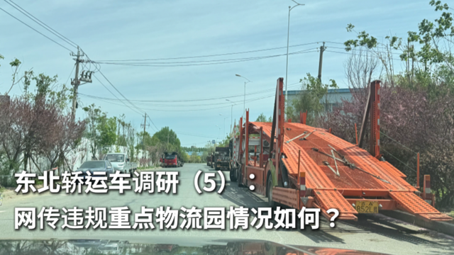 东北轿运车调研（5）：网传违规重点物流园情况如何？