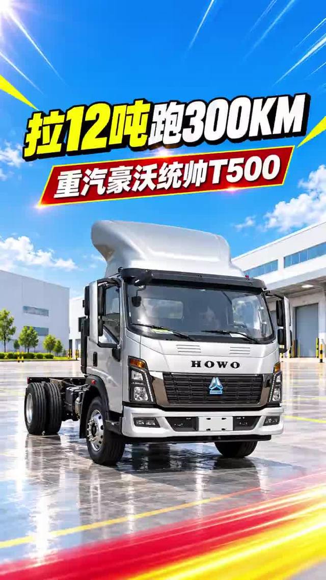 218度电载重续航300KM，重汽豪沃统帅T500有哪些配置？
