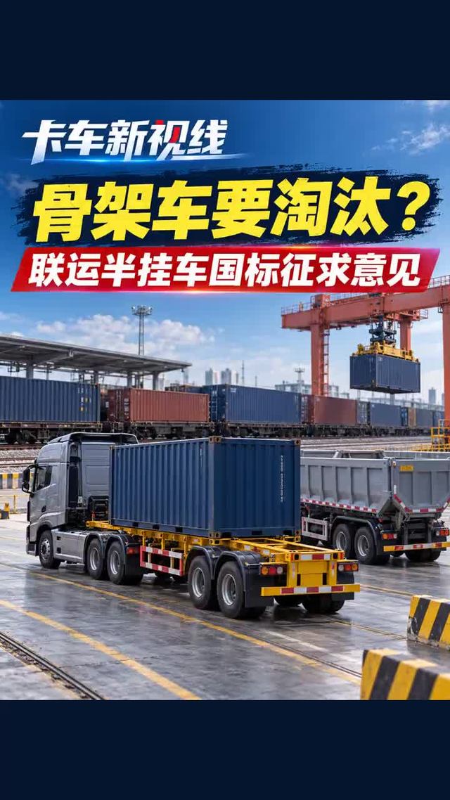 联运半挂车要出国标，普通骨架车必须淘汰吗？