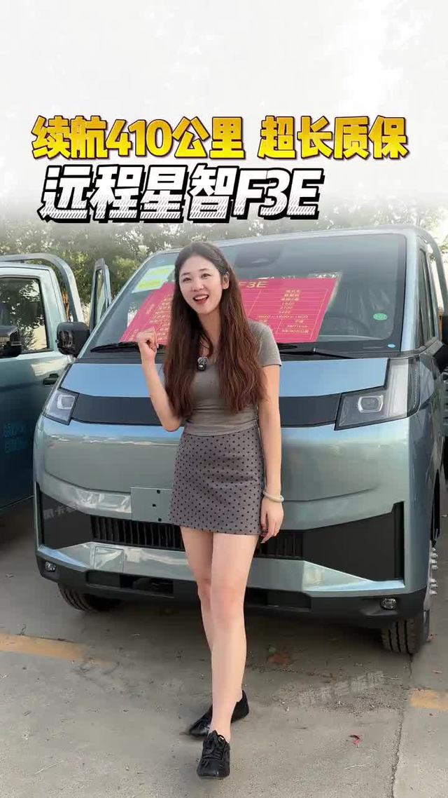 大货箱后双胎,能下地库性价比高,远程星智F3E配置讲解!
