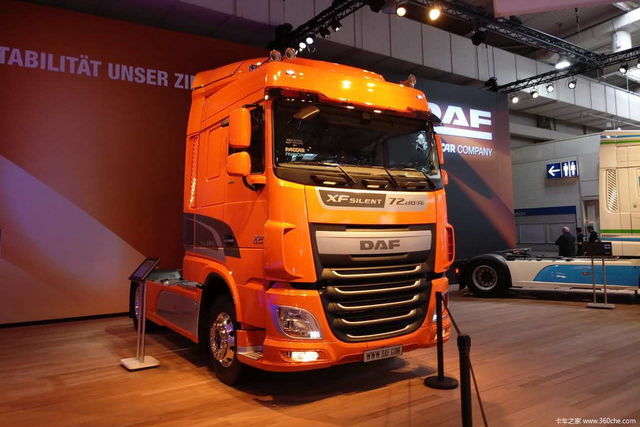 IAA2016：达夫卡车名不虚传 驾驶室配静音按钮